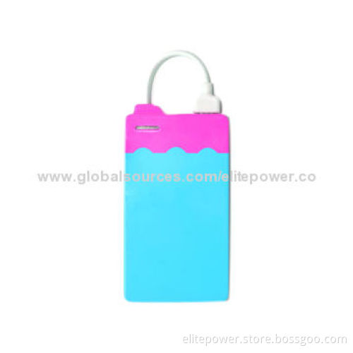 Mini Power Bank for Promotional Gifts, 1,800mAh CapacityNew